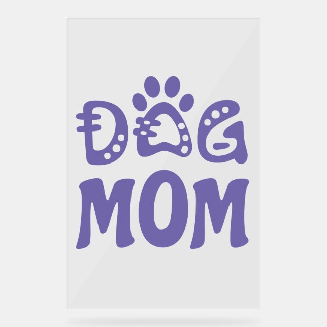 Mama Acrylschild (Vorderseite)