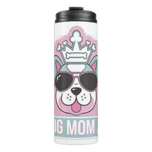Mama AF - Funny Hund Mama Design Thermosbecher