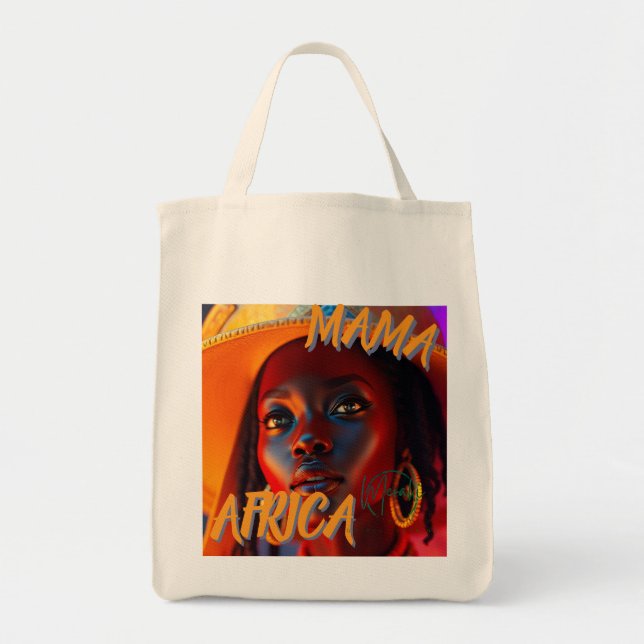 Mama Afrika Tragetasche (Vorne)