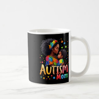 Mama Afro Autismus Bewusstsein Mama Black Autismus Kaffeetasse