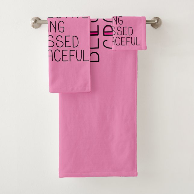 Mama Anagram Phantastisch lieben Schutzmutter Badhandtuch Set (Insitu)