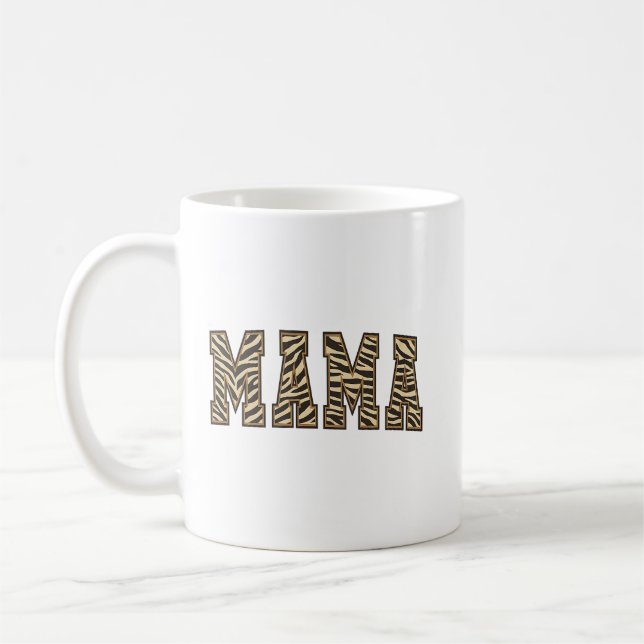 MAMA Animal Print Arch Lettering Kaffeetasse (Links)