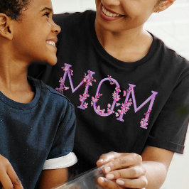 Mama Aquarellkunstschrift T-Shirt