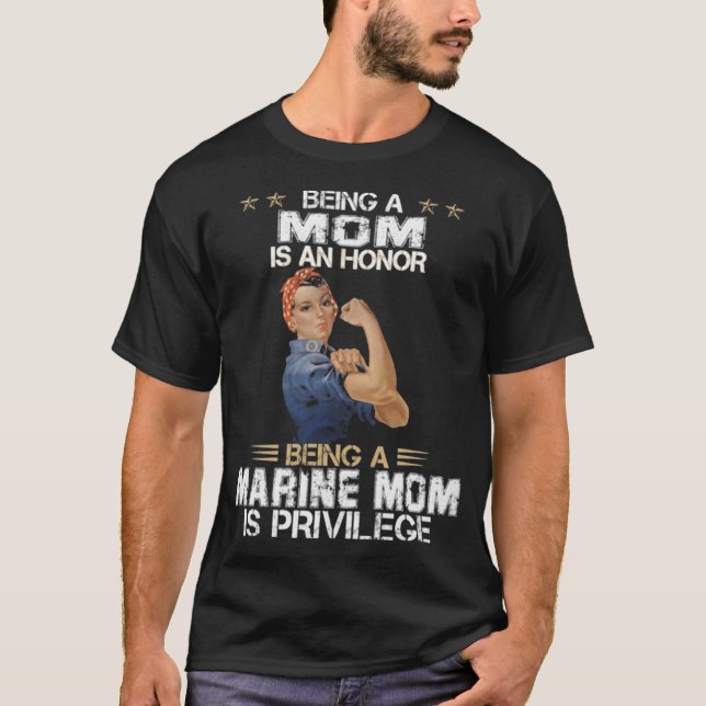 Mama auf See ist Privileg T-Shirt (Vorderseite)