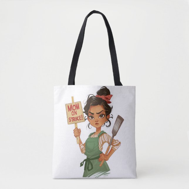 Mama auf Streik Tasche (Vorderseite)