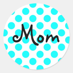 Mama-Aufkleber Runder Aufkleber