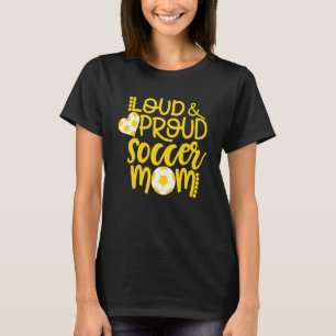 Mama aus Gold und Weiß und Stolz T-Shirt
