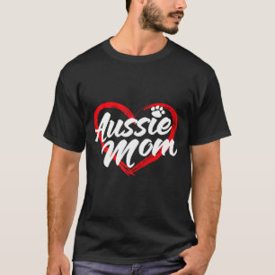 Mama Aussie Schäfer Mama Canine T-Shirt