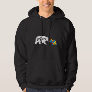 Mama Autistische Autismus Bewusstsein Hoodie