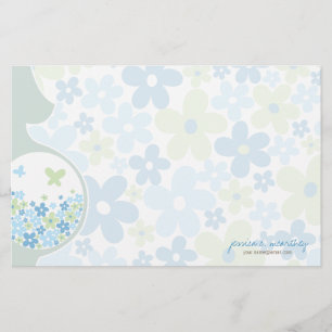 Mama Baby Boy Danke Notiz Stationery Briefpapier