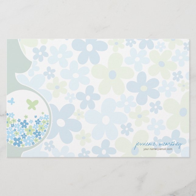 Mama | Baby Boy Danke Notiz Stationery Briefpapier (Vorderseite)