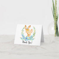 Mama & Baby Bunny Boys Dusche Vielen Dank