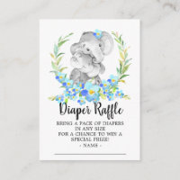 Mama & Baby Elephant Duschdusche Windeln Raffel Ti