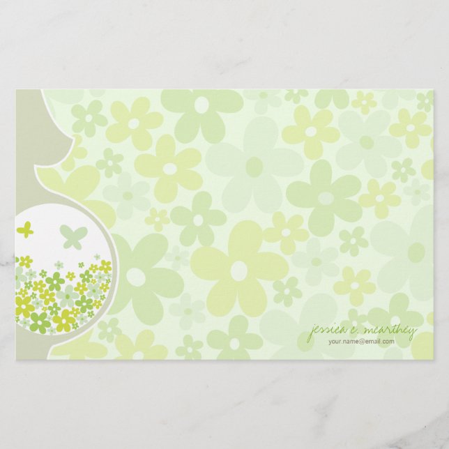 Mama | Baby Neutral Danke Notiz Stationery Briefpapier (Vorderseite)