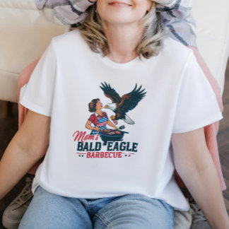 Mama Bald Adler Grill, ein Fest für eine Königin T-Shirt