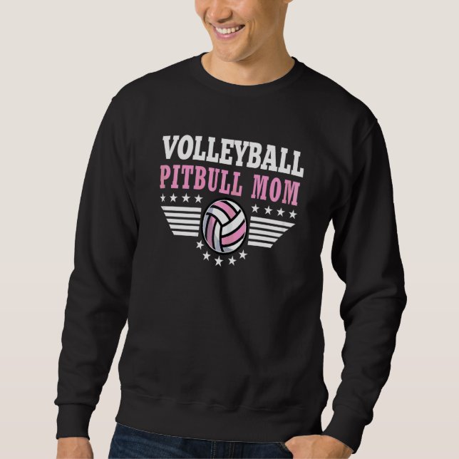 Mama Ball Pitbull Mama Mo Sweatshirt (Vorderseite)