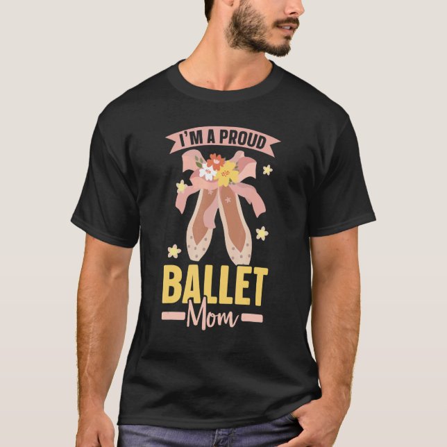 Mama Ballerina Ballet T-Shirt (Vorderseite)