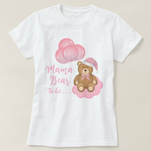 Mama-Bär als Niedlicher Baby-Dusche T-Shirt