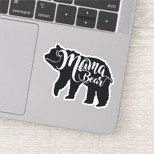 Mama-Bär Aufkleber