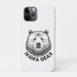 Mama-Bär, Handgezeichnete Illustration Case-Mate iPhone Hülle