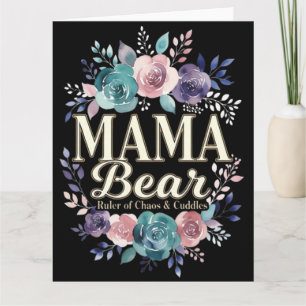 Mama Bär Herrscherin über Chaos und Kuschelein Flo Karte