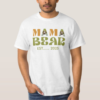 Mama-Bär herzliche Illustration T-Shirt