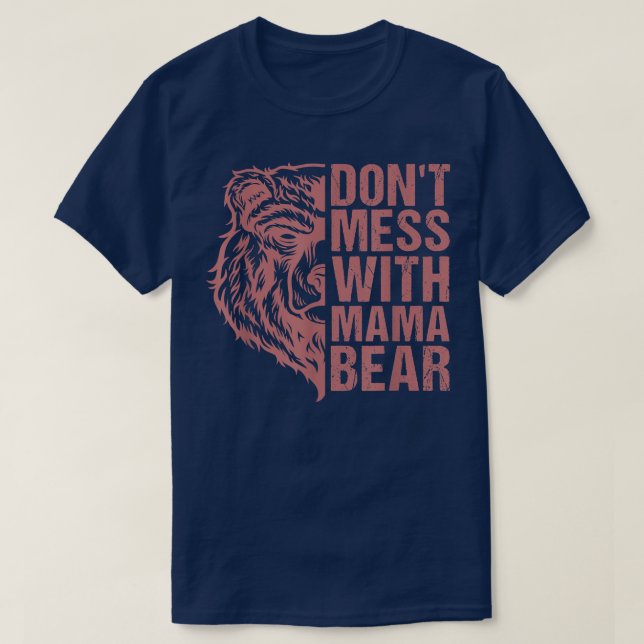 Mama-Bär - Mama-Bär für Frauen T-Shirt (Design vorne)