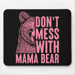 Mama Bär Mama Bären Mütter Day Wo Mousepad