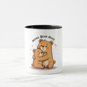 Mama Bär Umarmungen Tasse