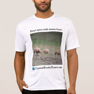 Mama Bär und Elch auf der Lose T-Shirt