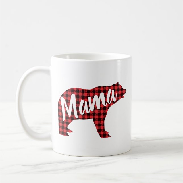 Mama-Bären-Tasse, Mama-Tasse, Mama-Bär, Mammy-Tass Kaffeetasse (Links)
