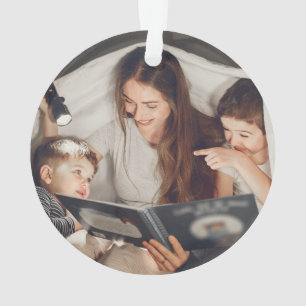 Mama Bären und ihre Bären Personalisiertes Foto Ornament