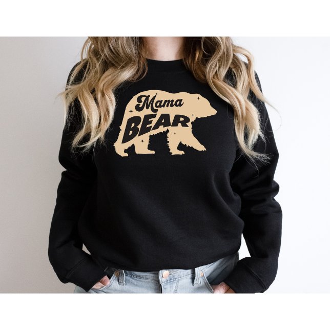Mama Bärenmütter Tag-Mama-Funny Sweatshirt (Von Creator hochgeladen)