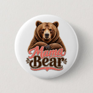 Mama Bärin Button