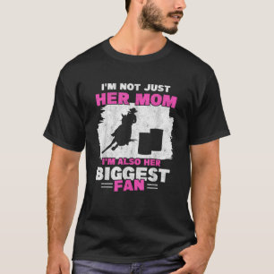 Mama Barrel Racer Größte Fan Horse Barre T-Shirt