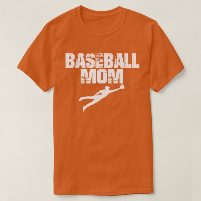 Mama Baseball T-Shirt (Design vorne)