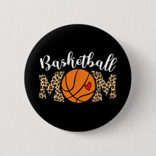 Mama Basketball Shirt für Frauen Liebe Basketball Button