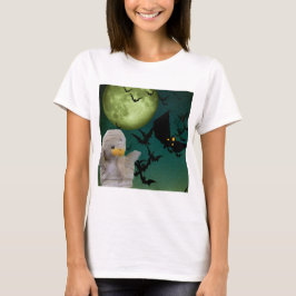 Mama, Bat & Moon Halloween T-Shirt