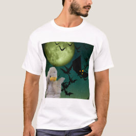 Mama, Bat & Moon Halloween T-Shirt