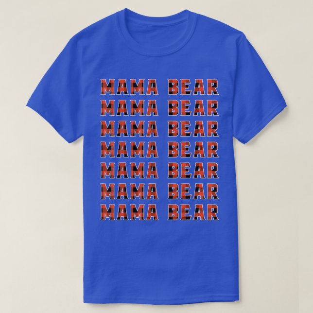Mama Bear 1245  T-Shirt (Design vorne)