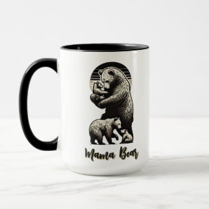 Mama Bear - Anpassbare Tasse