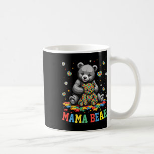 Mama Bear Autism Mama Oma Autism Awareness Sup Kaffeetasse