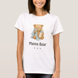 Mama Bear Baby Dusche T - Shirt
