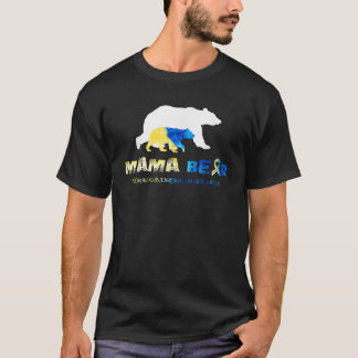Mama Bear Down Syndrome Awareness Survivors T Shir T-Shirt