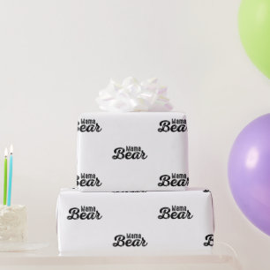 Mama Bear Geschenkpapier