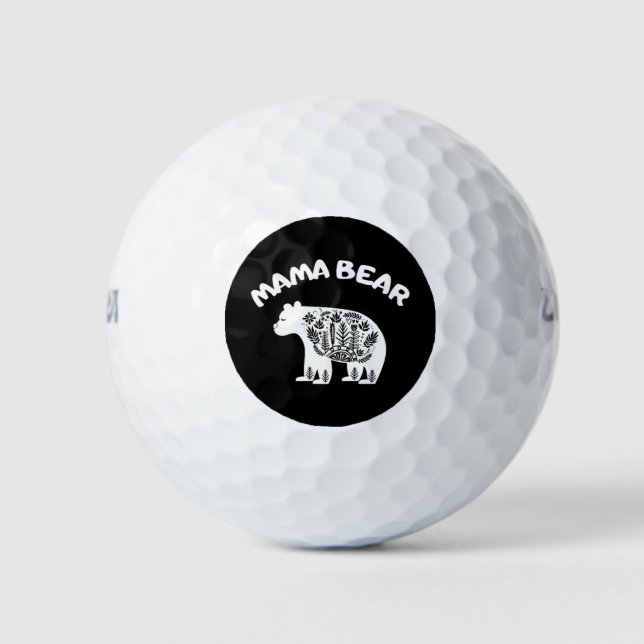 Mama Bear Golfball (Vorderseite)