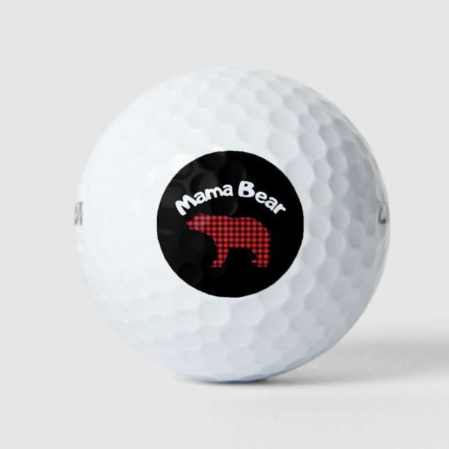 Mama Bear Golfball (Vorderseite)
