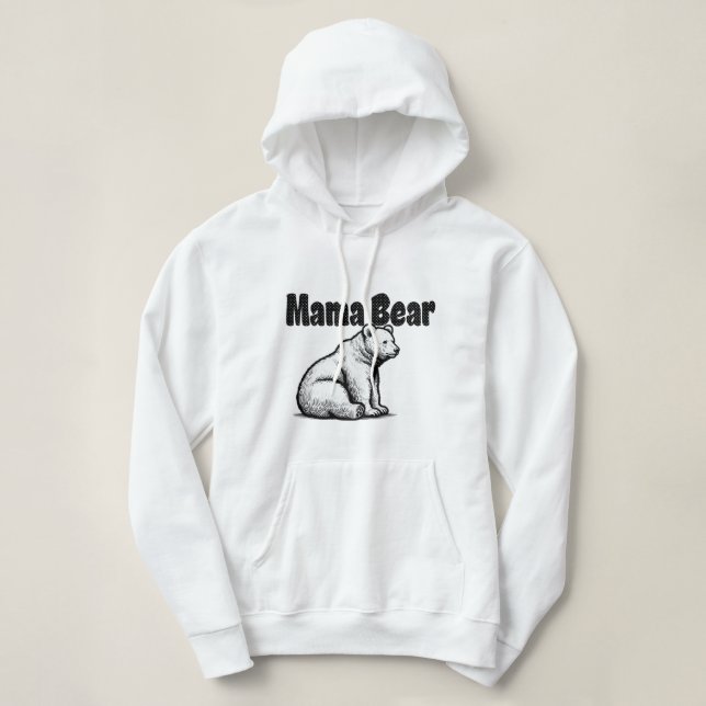 Mama Bear Hoodie (Design vorne)