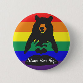 Mama Bear Hugs Button