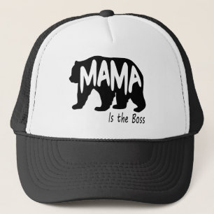 Mama Bear ist der Boss Truckerkappe